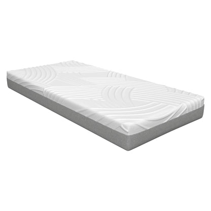 Twin XL Adjustable Bed Mattress with Gel Memory Foam & Convoluted Foam for Enhanced Comfort