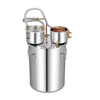 5/10 Gallon Water Alcohol Distiller Kit – DIY Whisky, Brandy & More (22/38L)