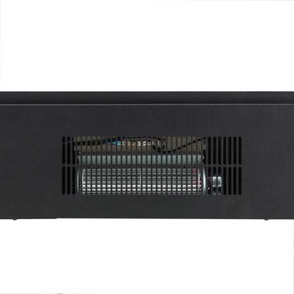 26 Inch Infrared Electric Fireplace Insert with Remote Control & Adjustable Heat