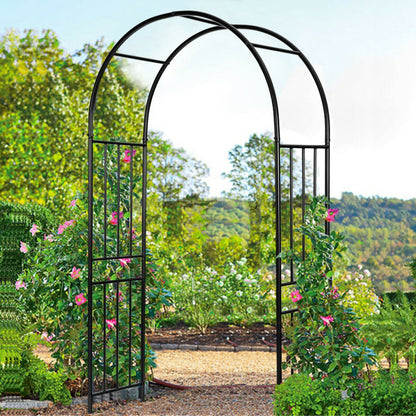 7.2 Foot Garden Arch for Climbing Plants and Outdoor Decor