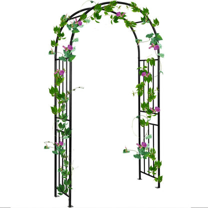 7.2 Foot Garden Arch for Climbing Plants and Outdoor Decor