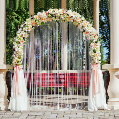 7.2 Foot Garden Arch for Climbing Plants and Outdoor Decor