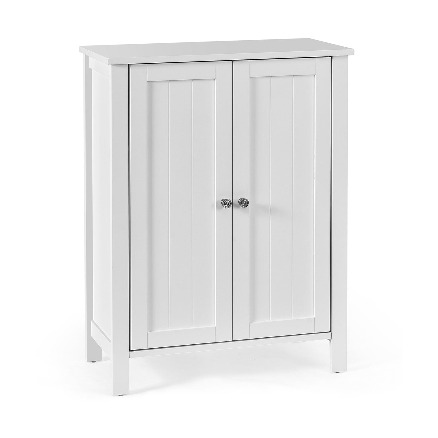 3 Tier 2-Door Bathroom Storage Cabinet Space Saver