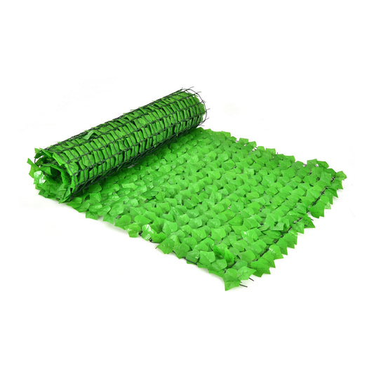 118" x 39" Artificial Ivy Privacy Fence – Lush Green Vine Décor for Outdoor & Indoor Spaces