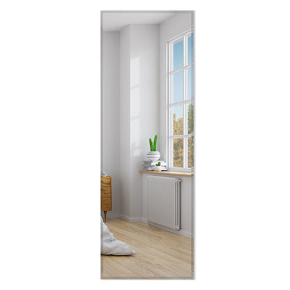 43 x 15 Inch Frameless Full-Length Wall Mirror with Clear Imaging and Explosion-Proof Film