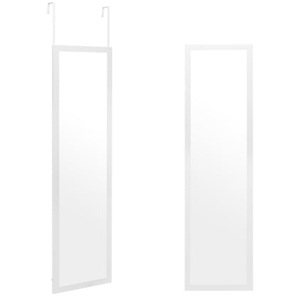 43 x 15 Inch Frameless Full-Length Wall Mirror with Clear Imaging and Explosion-Proof Film