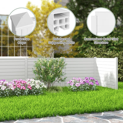 Premium PVC Privacy Fence Panels – Durable & Weather-Resistant with 20 Inch Stakes