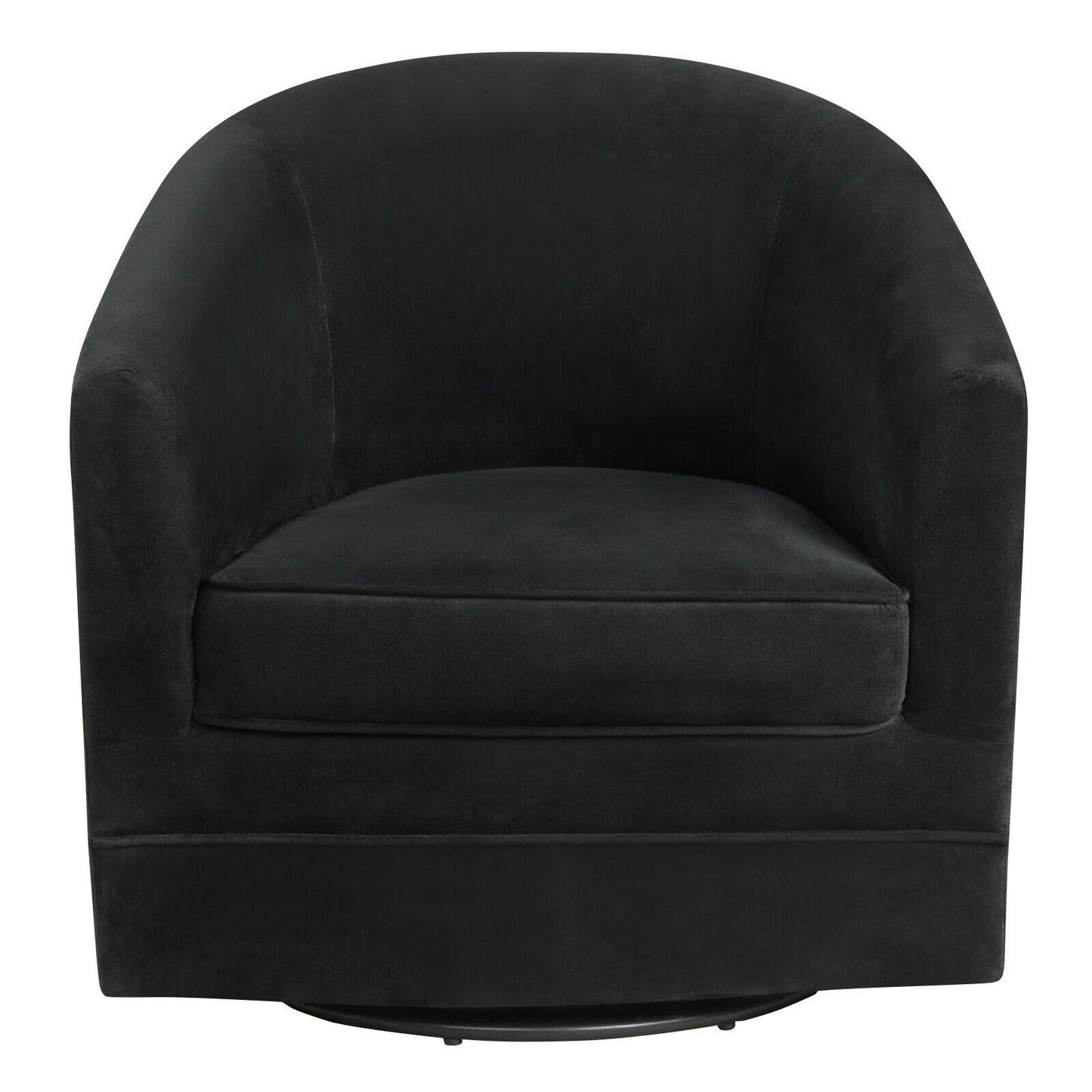 360 Degree Swivel Accent Chair with Metal Base