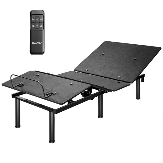 Ergonomic Adjustable Bed Base with Head and Foot Incline for Comfort - Twin XL