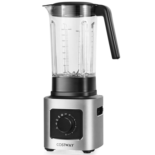 1500W Professional 5 Speed Blender with 5 Pre Set Functions & 68oz Tritan Jar