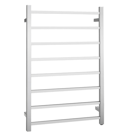 145W Wall Mounted Electric Towel Warmer Rack with 8 Bars