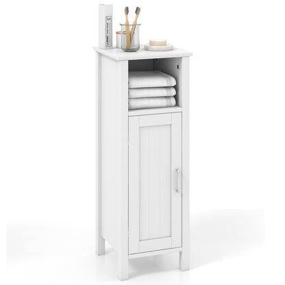 2-Tier Bathroom Storage Cabinet with Adjustable Shelves