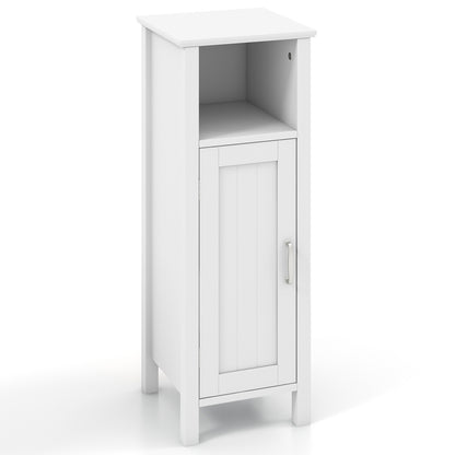 2-Tier Bathroom Storage Cabinet with Adjustable Shelves