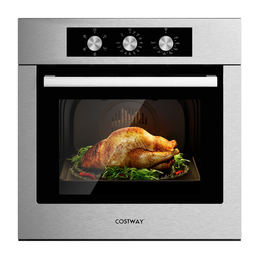 24 Inch 2.47 Cu. Ft. Single Wall Oven with 5 Cooking Functions