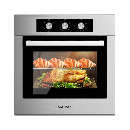 24 Inch 2.47 Cu. Ft. Single Wall Oven with 5 Cooking Functions