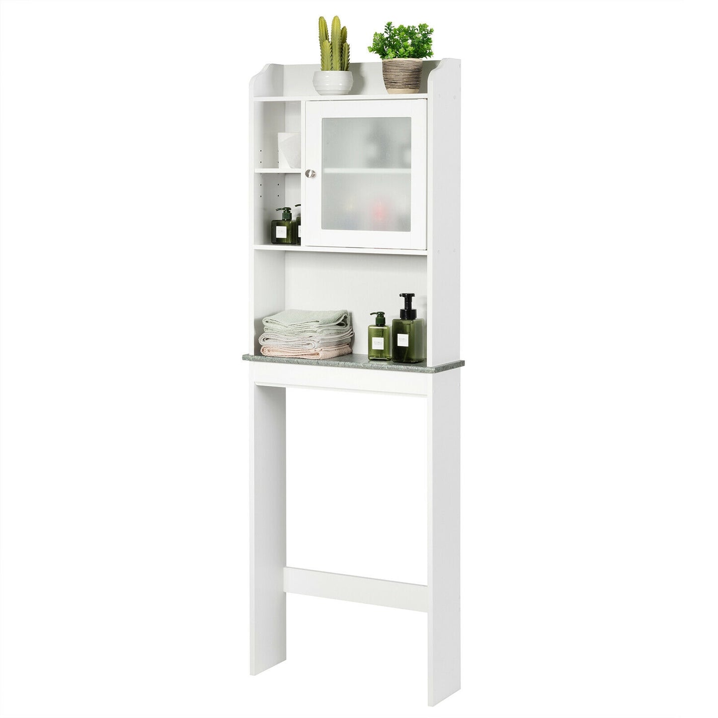Compact Over-the-Toilet Storage Cabinet