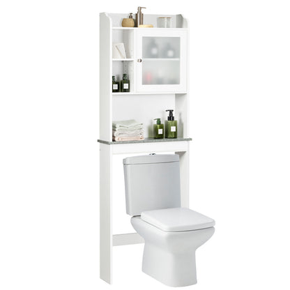 Compact Over-the-Toilet Storage Cabinet