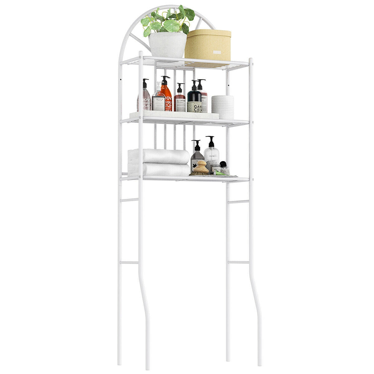 3 Tier Bathroom Towel Storage Rack