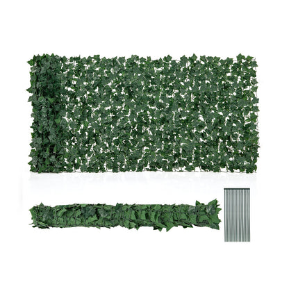 120 x 40 Inch Artificial Ivy Fence for Privacy and Decoration