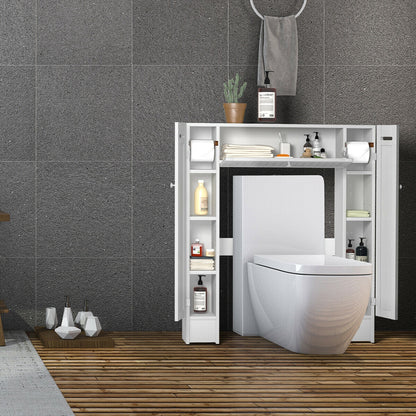 Over-the-Toilet Wooden Storage Cabinet