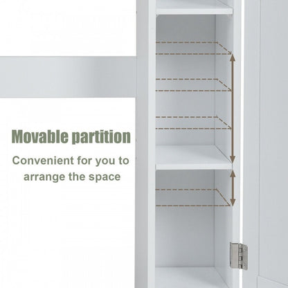 Over-the-Toilet Wooden Storage Cabinet