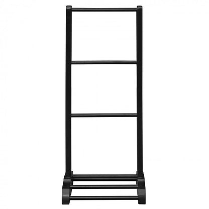 Freestanding Acacia Wood 3 Tier Towel Rack with Bottom Shelf