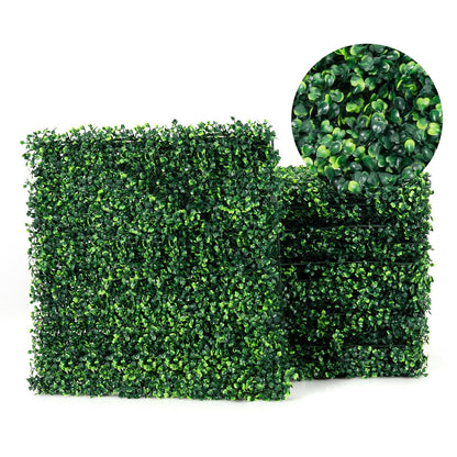 Premium 12 Piece Artificial Boxwood Panels for Privacy, Fencing & Event Decor