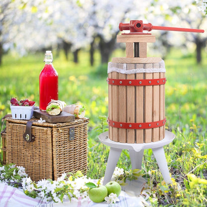 1.6 Gallon Fruit and Wine Press – Perfect for Cider and Juice Making