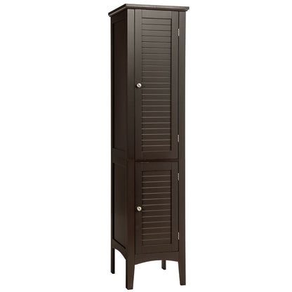 Multi Functional Freestanding Storage Cabinet for Bathroom, Kitchen, and Living Room