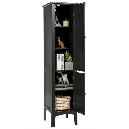 Multi Functional Freestanding Storage Cabinet for Bathroom, Kitchen, and Living Room
