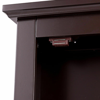 Wall-Mounted Bathroom Mirror Cabinet with Adjustable Shelves