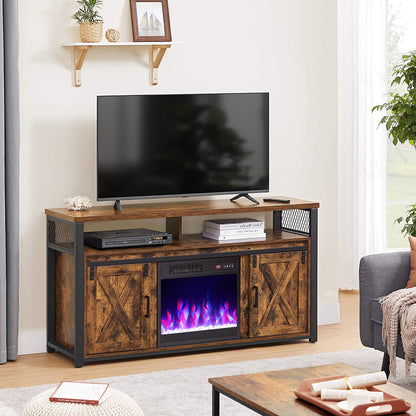 18 Inch Electric Fireplace Heater Insert with Overheat Protection