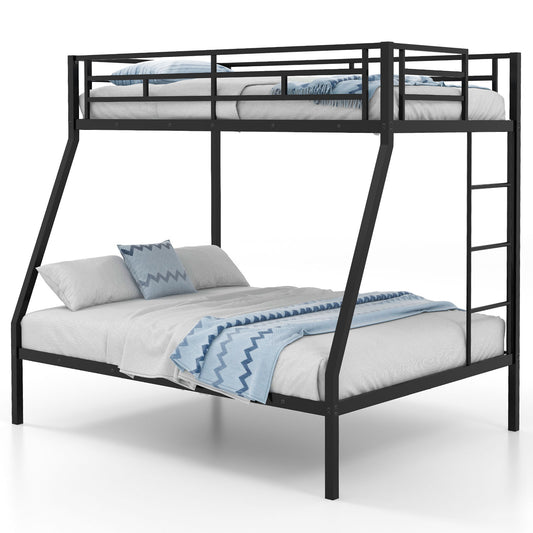 Space-Saving Metal Bed Frame for Teens and Adults, Noise-Free, No Box Spring Required - Black