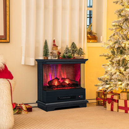 27 Inch Freestanding Electric Fireplace with Remote Control