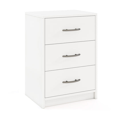 3-Drawer Nightstand with Storage for Bedroom and Living Room