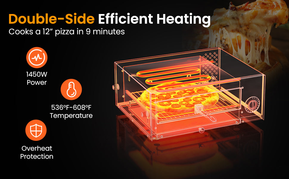 Stainless Steel Kitchen Pizza Oven – Perfect for Home & Professional Use