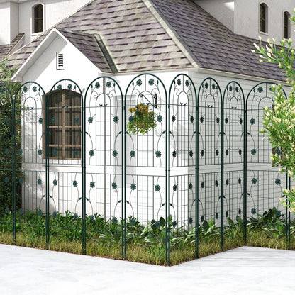 2 Pack 86.5” Metal Garden Trellis – Sturdy Support for Climbing Plants & Vines