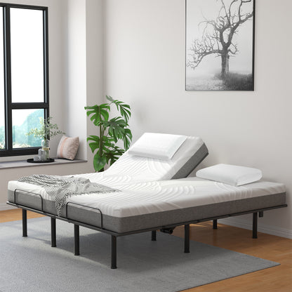 Set of 2 Bamboo Charcoal Memory Foam Pillows for Pain Relief and Optimal Sleep Support