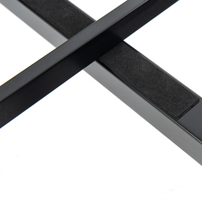 Sleek Platform Bed with Headboard and Metal Frame for Ultimate Support - Queen Size