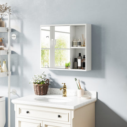 Bathroom Medicine Cabinet with Single Mirror Door - Wall Mount