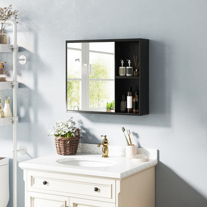 Bathroom Medicine Cabinet with Single Mirror Door - Wall Mount