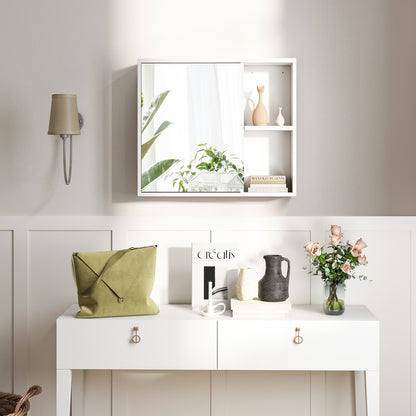 Bathroom Medicine Cabinet with Single Mirror Door - Wall Mount