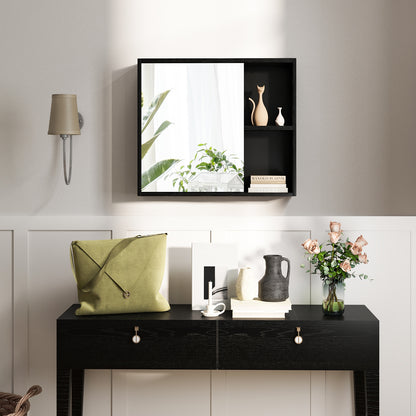 Bathroom Medicine Cabinet with Single Mirror Door - Wall Mount