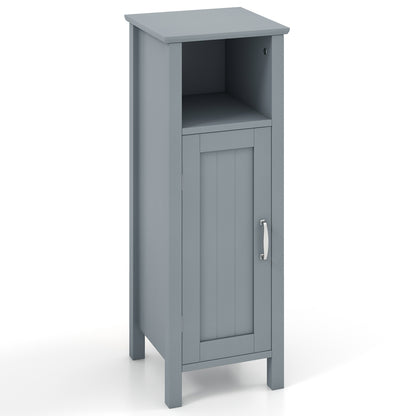 2-Tier Bathroom Storage Cabinet with Adjustable Shelves