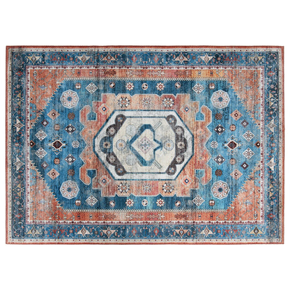 5 x 7 Foot Non-Shedding Distressed Vintage Area Rug for Indoor Spaces