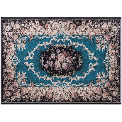 6'7" x 4'8" Premium Non-Shedding Area Rug with Anti-Slip Backing for Safety
