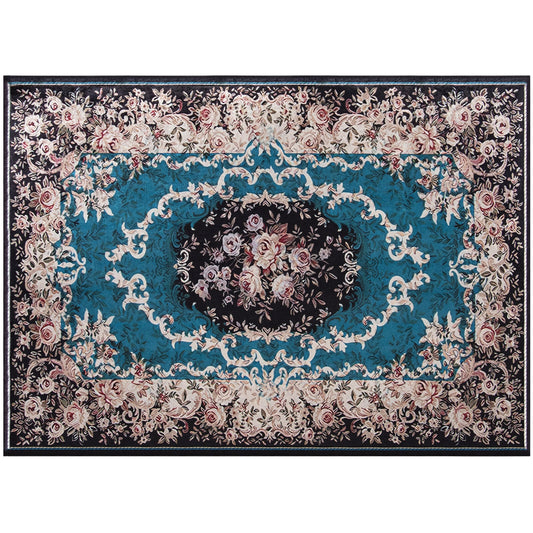 6'7" x 4'8" Premium Non-Shedding Area Rug with Anti-Slip Backing for Safety