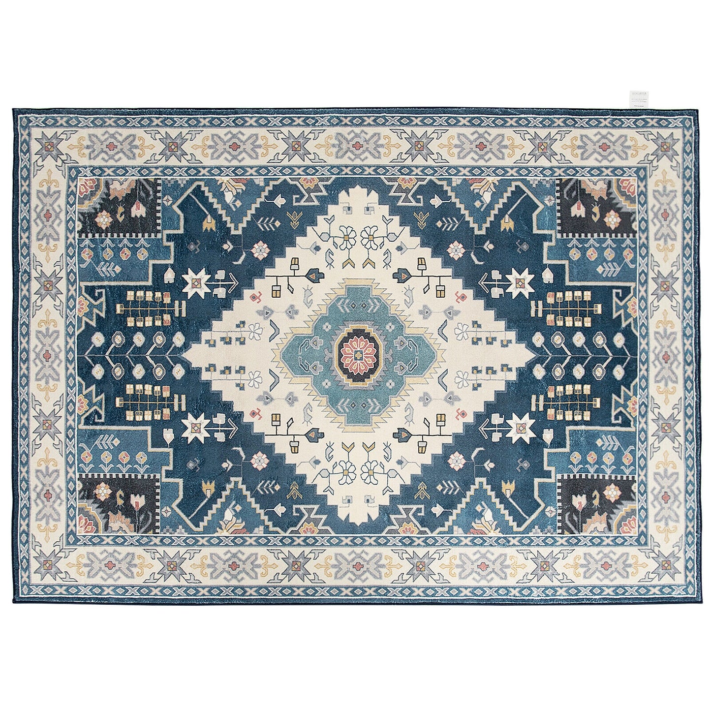 6'7" x 5'4" Faux Wool Area Rug – Comfortable, Durable, and Stylish Home Decoration