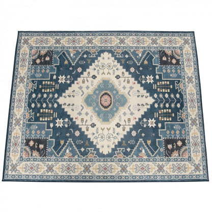 6'7" x 5'4" Faux Wool Area Rug – Comfortable, Durable, and Stylish Home Decoration