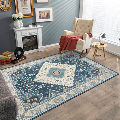 7'7" x 5'4" Faux Wool Area Rug – Comfortable, Durable, and Stylish Home Decoration